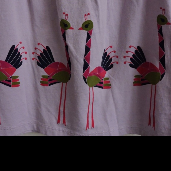 Tea Collection Ostriches Baby Dress 3-6 Months - Picture 3 of 6